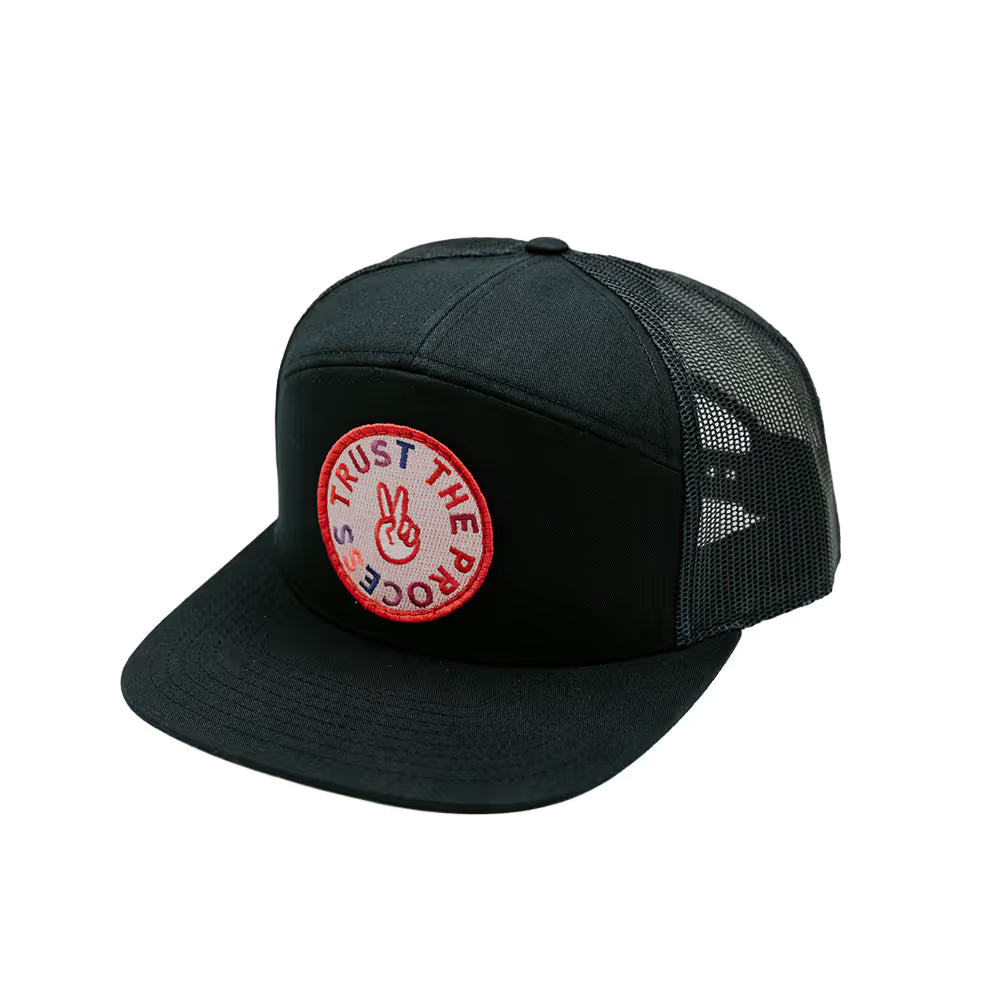 Trust The Process Navy Trucker Hat