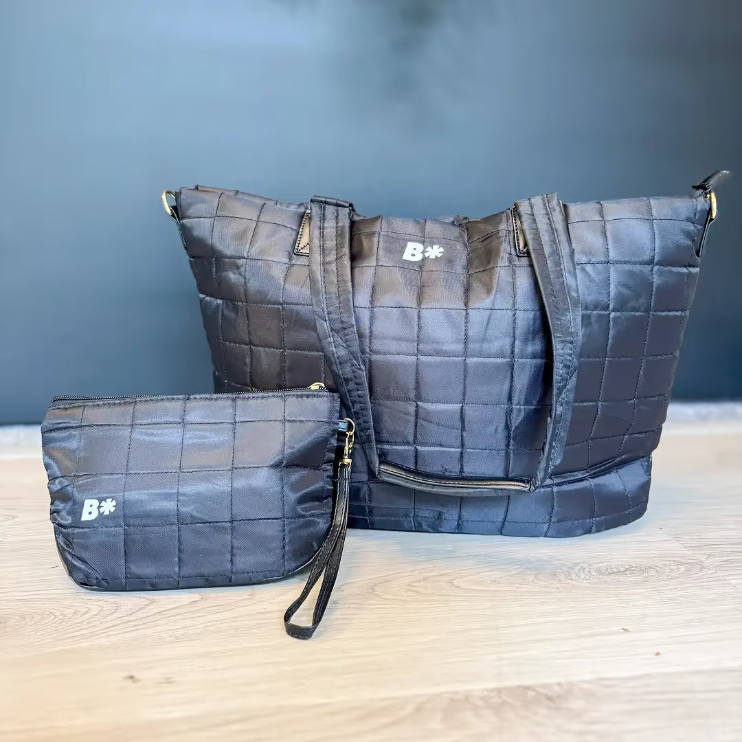 Bustmob Quilted Tote Bag
